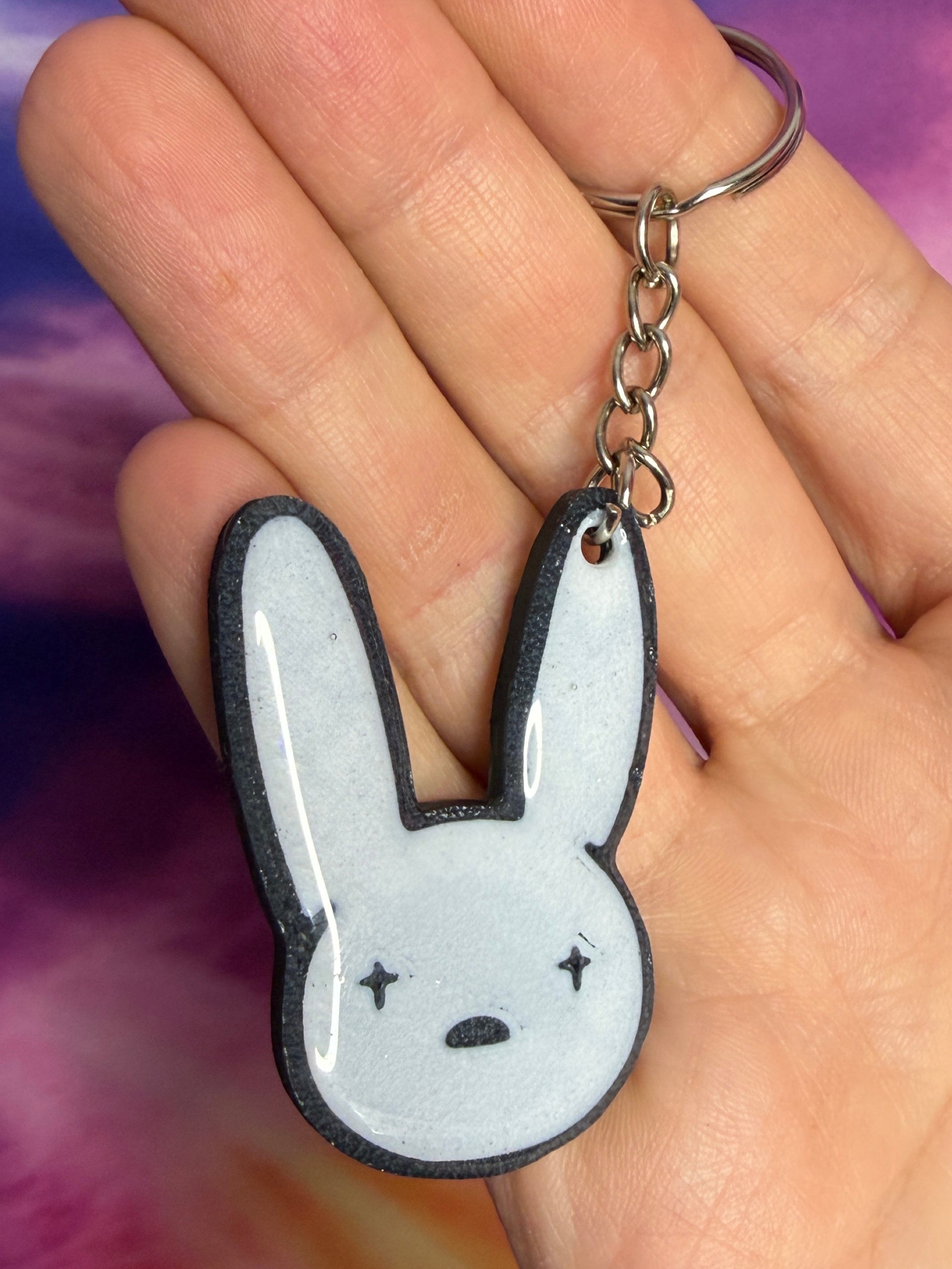 Bad Bunny NFC Keychain